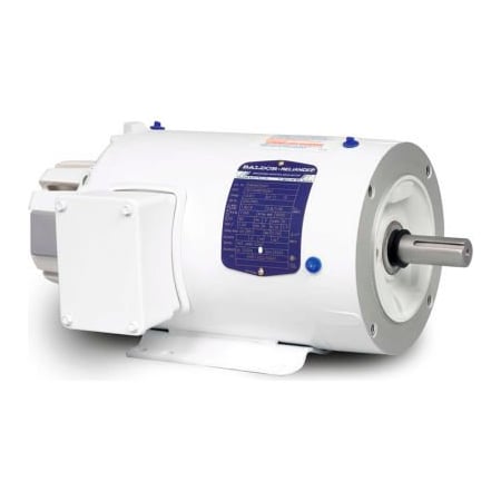 Baldor-Reliance Baldor-Reliance Washdown Motor, 3 Phase, 1 HP, 1745 RPM, 230/460 Volts, TENV, 143TC FR IDWNM3546T